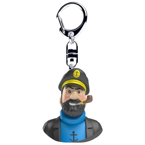 Keychain: Captain Haddock - Bust