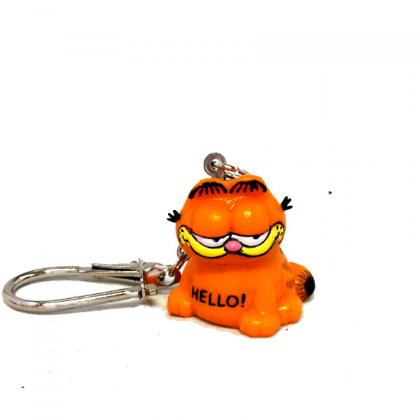 Keychain: Garfield "Hello"