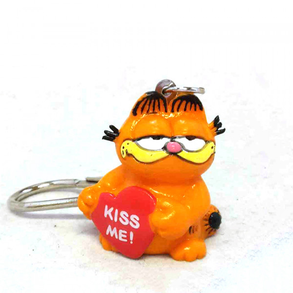 Keychain: Garfield "Kiss me"