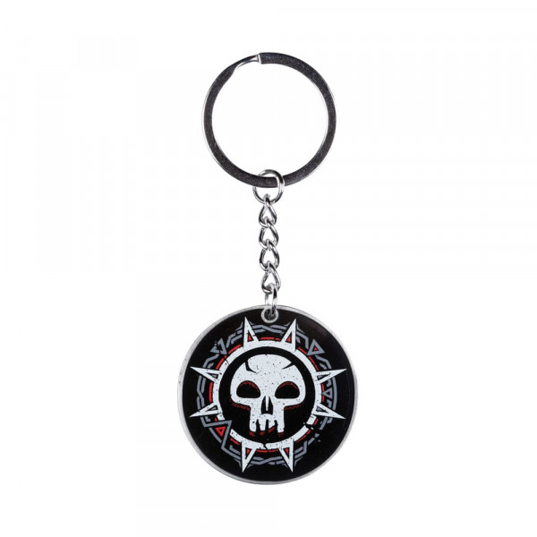 Keychain: Magic the Gathering "Black Mana"