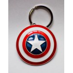 Keychain: Marvel Comics Metal Keychain Captain America's Shield