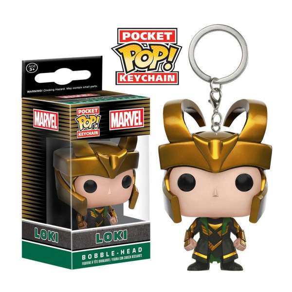 Keychain: Marvel Pocket POP! Vinyl Loki