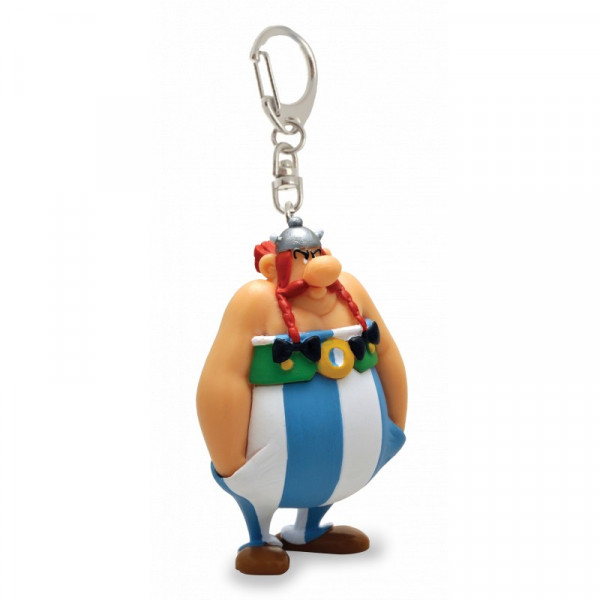 Keychain: Obelix hands in the pockets