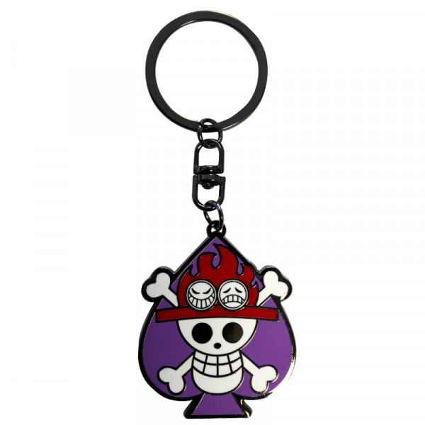 Keychain: One Piece "Skull Ace"