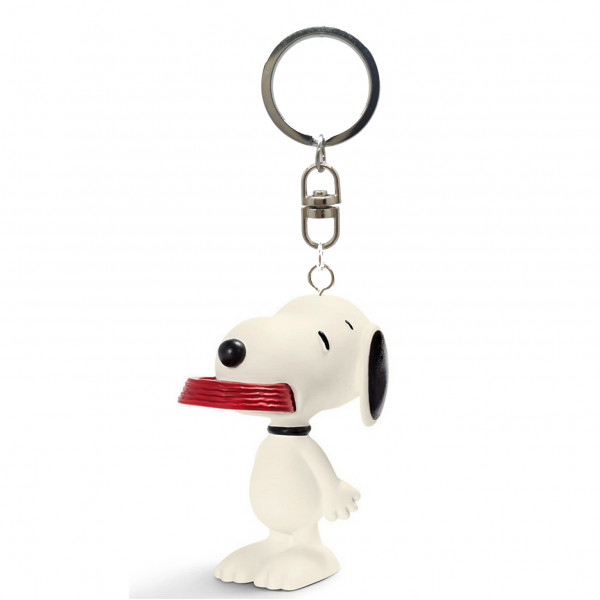Keychain: Snoopy with his Supper Dish
