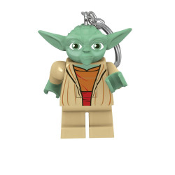 Μπρελόκ: Star Wars Lego -  Yoda με LED