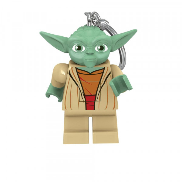 Μπρελόκ: Star Wars Lego -  Yoda με LED