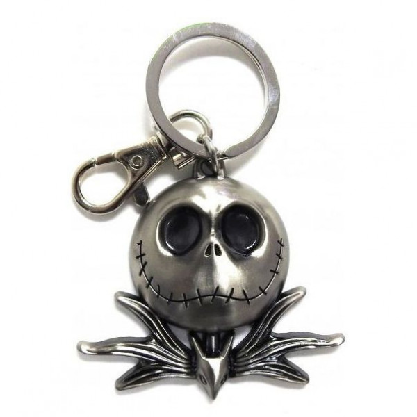 Keychain: The Nightmare before Christmas "Jack Skellington's smiling face"