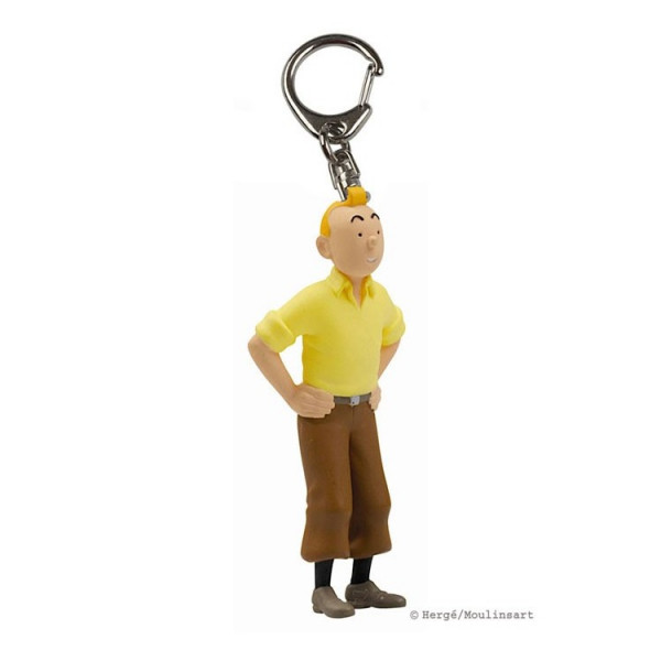 Keychain: Tintin hands on hips