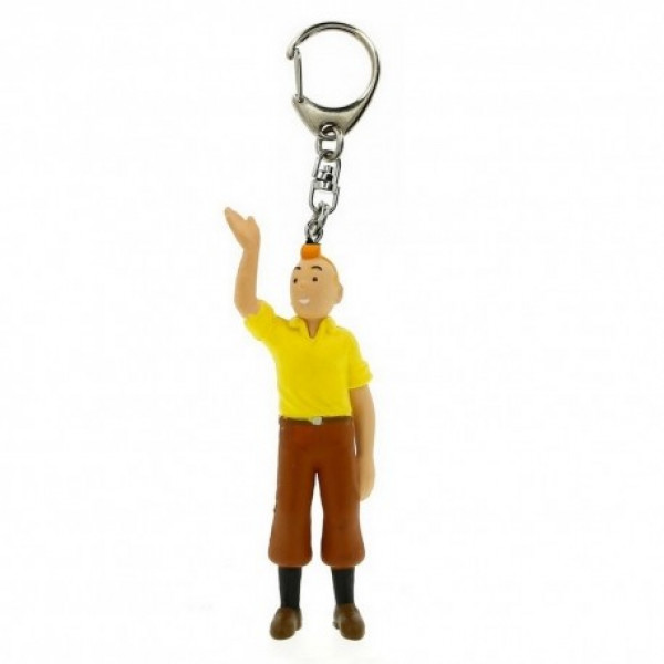 Keychain: Tintin waving