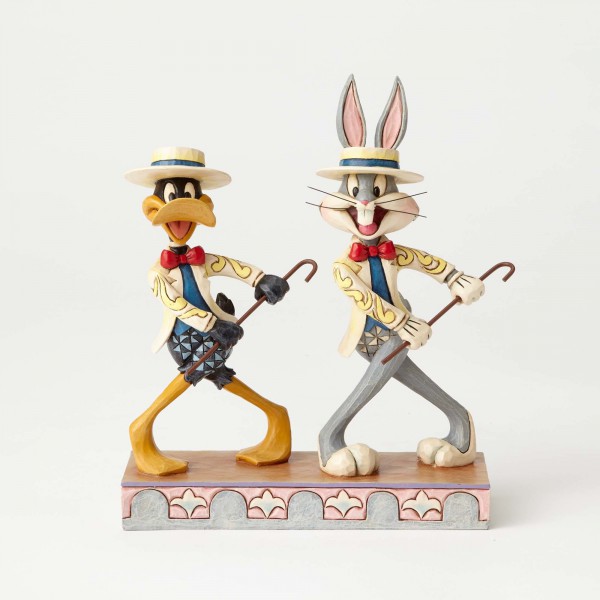 Looney Tunes by Jim Shore: Bugs Bunny & Daffy Duck