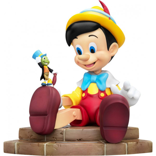 Master Craft Statue: Pinocchio with Jiminy Cricket