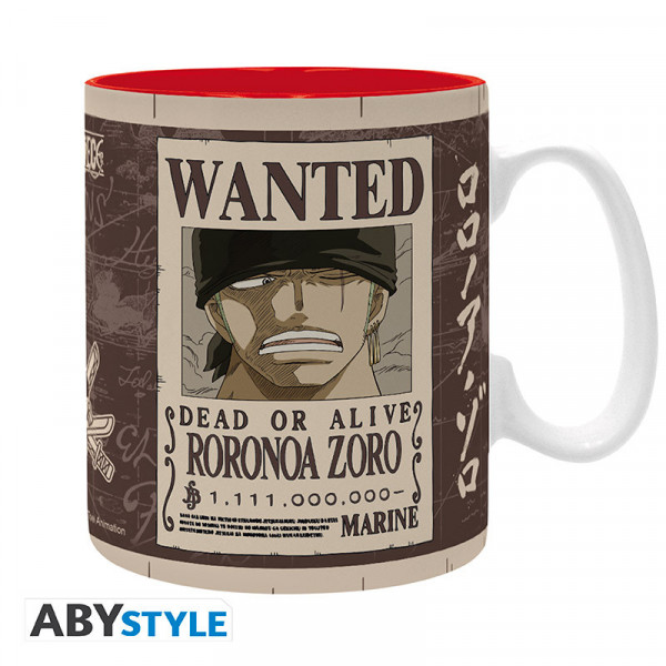 Mega Mug: One Piece Film "Zoro Wanted"