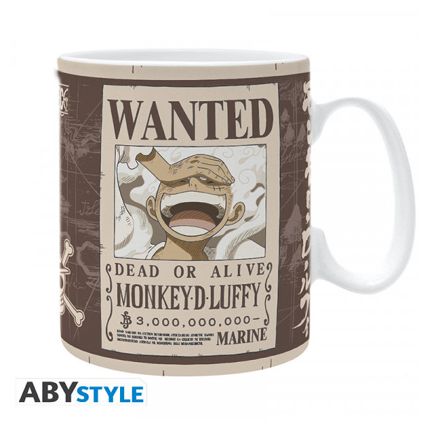 Mega Κούπα: One Piece "Luffy Wanted"