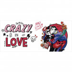 Κούπα: Harley Quinn & Joker "Crazy in love madness"