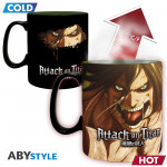 Heat Change Mug: Attack On Titan "Titan Eren"