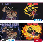 Heat Change Mega Mug: One Piece "Wanted"