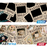 Heat Change Mega Κούπα: One Piece "Wanted"
