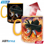 Heat Change Mega Mug: One Piece "Luffy & Sabo"