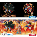Heat Change Mega Mug: One Piece "Luffy & Sabo"