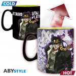 Heat Change Mega Mug: Jojo's Bizare Adventure Stardust Crusaders "Jotaro Dio"