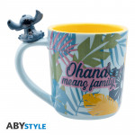 3D Mega Κούπα: Lilo & Stitch "Ohana means family"