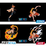 Κούπα Heat Change: One Piece "Luffy & Ace"