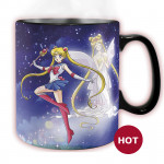 Heat Change Mug: Sailor Moon & Chibi