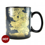 Heat Change Mug: Χάρτης από το Game of Thrones