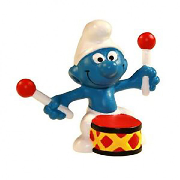 Mini Figure: Drummer Smurf