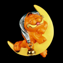 Mini Figure: Garfield hugging the moon