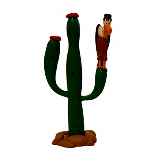 Mini Figure: Vulture on cactus