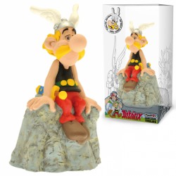 Money Bank: Asterix On The Rock 14 cm