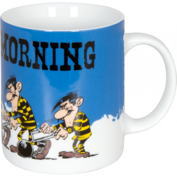 Mug Lucky Luke "Monday morning"