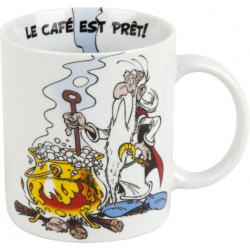 Mug: Asterix "Le café est prêt"