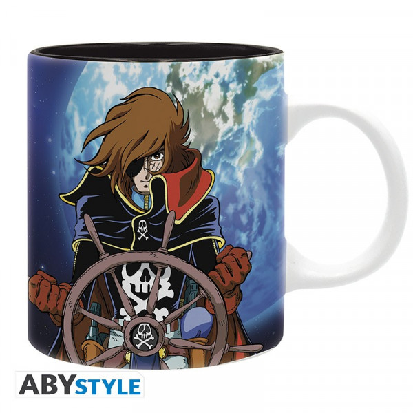 Mug: Captain Harlock Space pirate "Harlock & Ship"