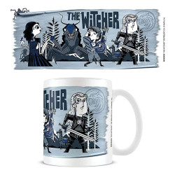 Mug: The Witcher "Illustrated Adventure"