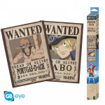 One Piece Αφίσες: ""Wanted Sabo" & "Wanted Ace"