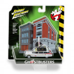 Dioramas Ghostbusters: Firehouse & 1959 Cadillac Ecto-1 Diecast Model 1/64