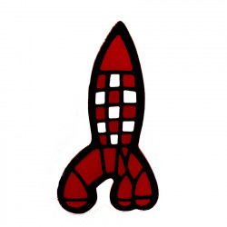 Pins of Tintin Series: Rocket