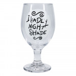 Pint Glass: Nightmare before Christmas "Deadly Night Shade" (Glow in the Dark)