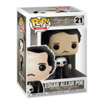 Icons POP! Vinyl Bobble-Head Figure - Edgar Allan Poe with skull