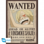 One Piece Αφίσες: "Wanted Sanji" & "Wanted Zoro"