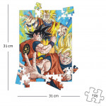 Puzzle: Dragon Ball Z - Goku Saiyan (with 3D-Effect)