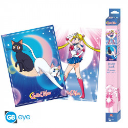Sailor Moon Αφίσες: "Sailor Moon" & "Luna & Artemis"