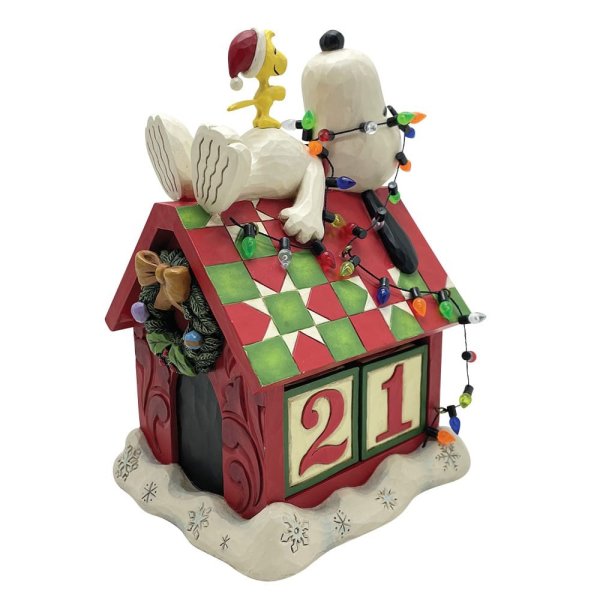 Snoopy "Countdown Figurine" του Jim Shore (Χριστουγενιάτικη σειρά)