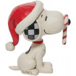 Peanuts του Jim Shore: Snoopy "Glitter Candy Cane" (Mini Figurine)