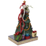 Disney Showcase: The Nightmare Before Christmas "Santa Jack with Zero by Tree" του Jim Shore