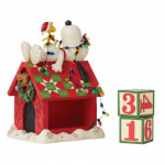 Snoopy "Countdown Figurine" του Jim Shore (Χριστουγενιάτικη σειρά)