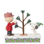 Peanuts του Jim Shore: Snoopy & Charlie Brown "Christmas Tree"